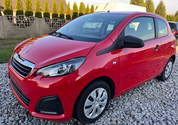 Peugeot 108 cena 14900 przebieg: 98000, rok produkcji 2015 z Brzesko małe 121